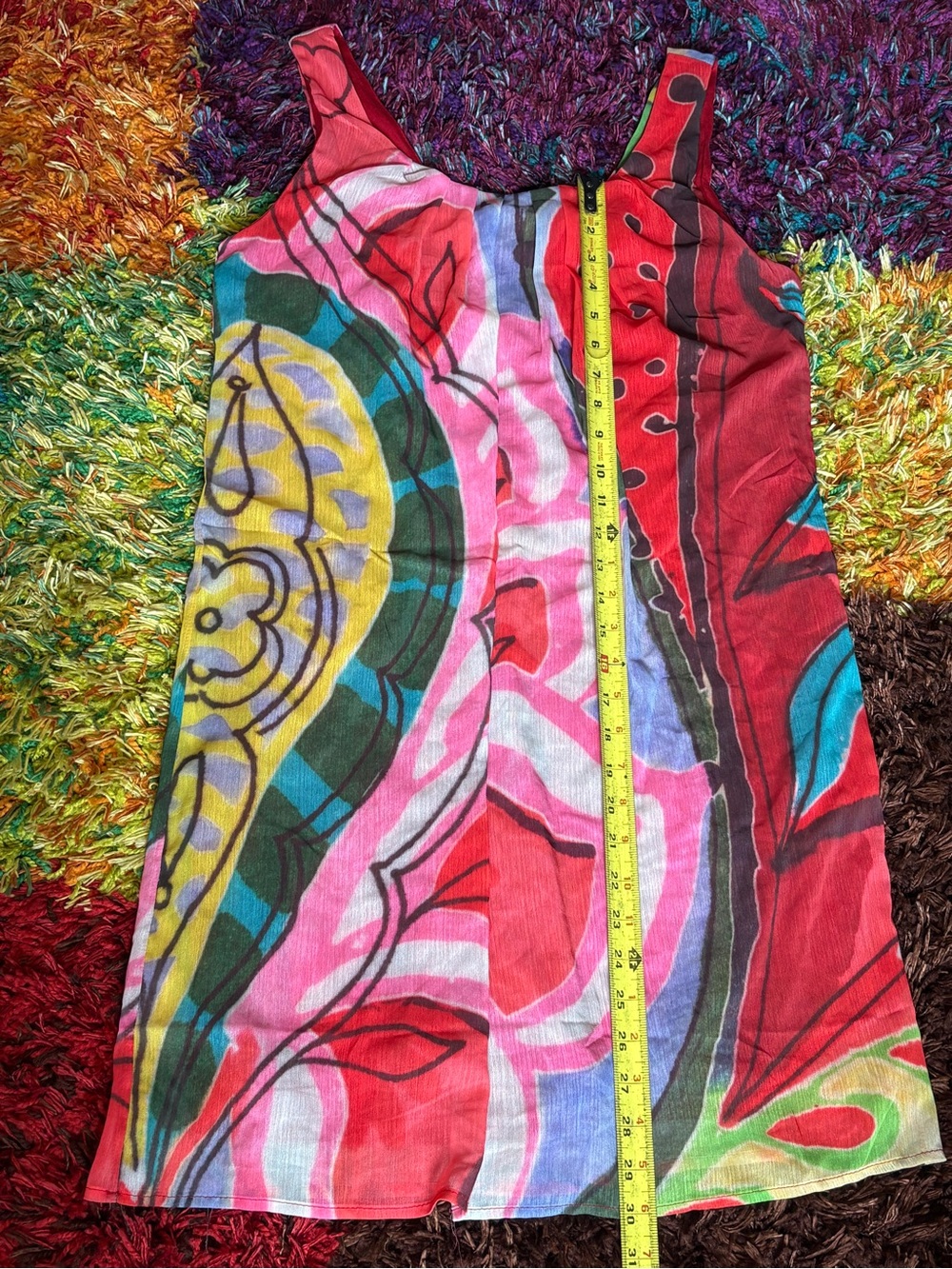 Desigual Vesta Fresita multicolored tank dress. - Picture 11 of 14